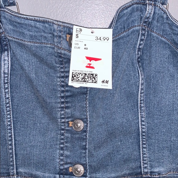 h&m divided jean button up dress - Picture 2 of 2